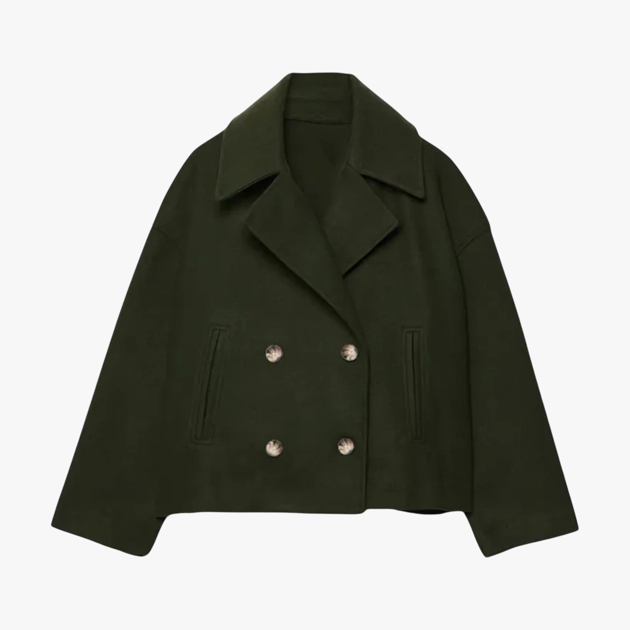 Chic Short Jacket – Effortless Style, Cozy Warmth