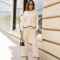 Women's Cozy Knit Lounge Set — Ultra-Soft, All-Day Comfort