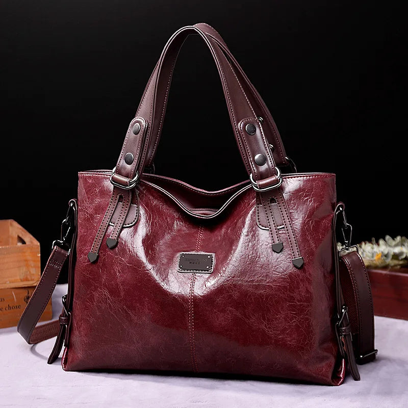 Refined Soft Leather Tote Bag for Everyday Elegance