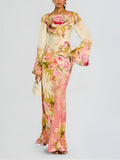 Women's Elegant Maxi Dress for Garden Party