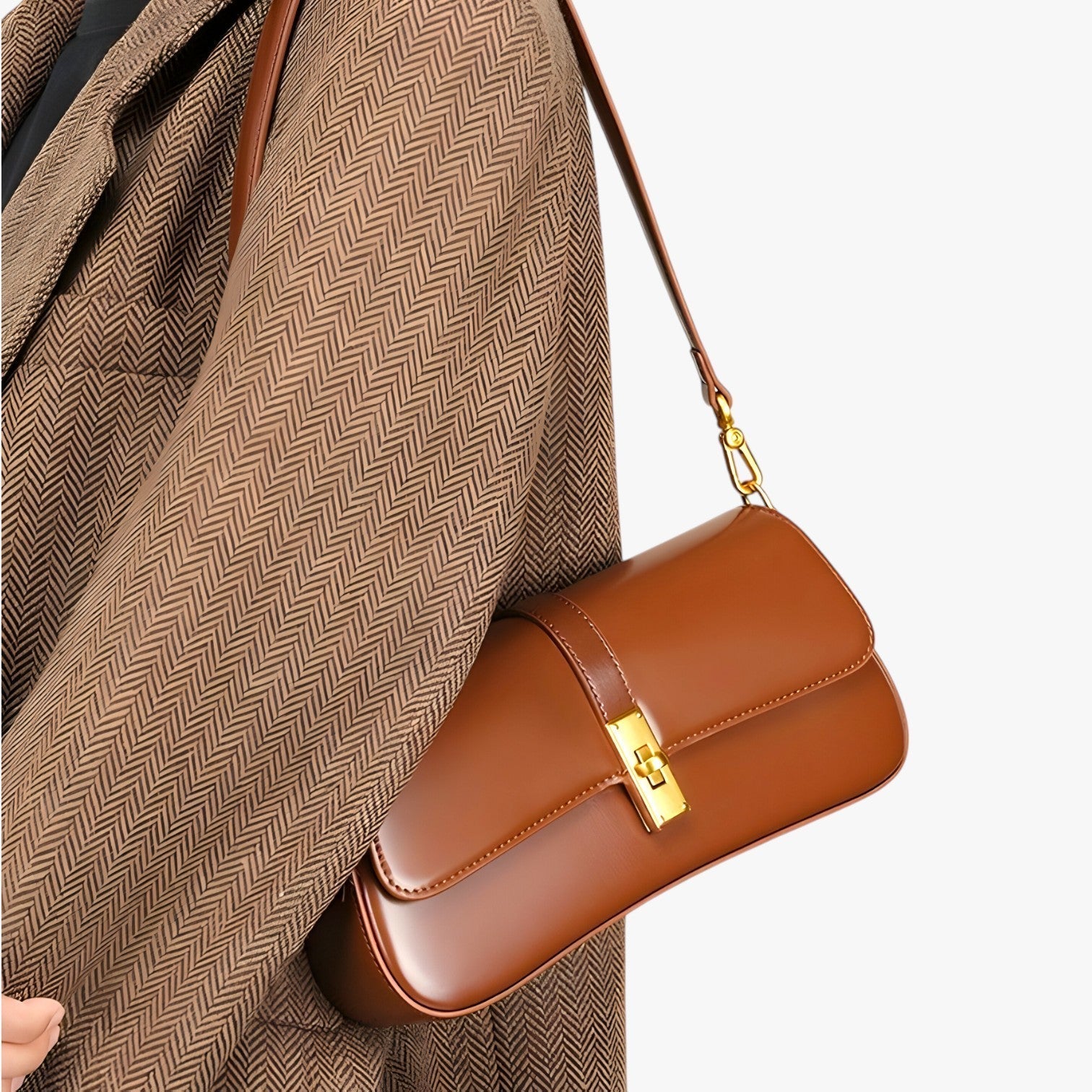 Chic Baguette Bag - Compact Everyday Carryall