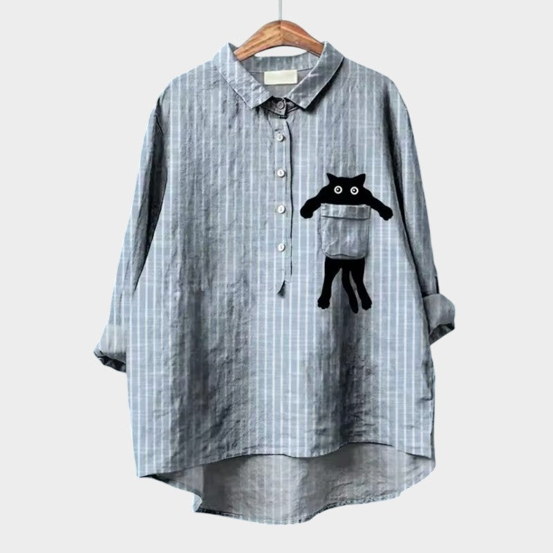 Women's Saga Blouse - Effortless Chic Top