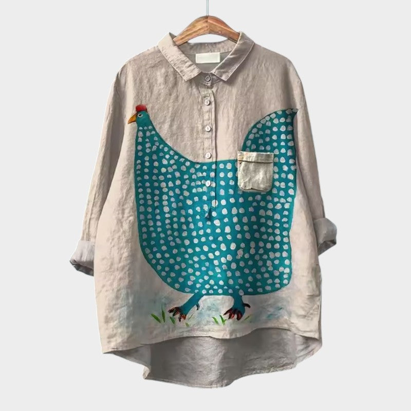 Women's Saga Blouse - Effortless Chic Top