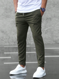 Men's Premium Comfort Trousers - All-Day Comfort, Modern Fit