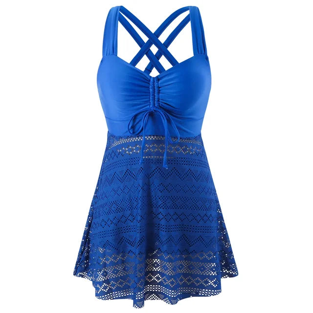 Women's Laluna Tankini Set - Chic, Flattering Two-Piece Swimwear