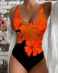 Women's Elegant Floral One Piece