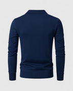 Suéter azul marino para hombre