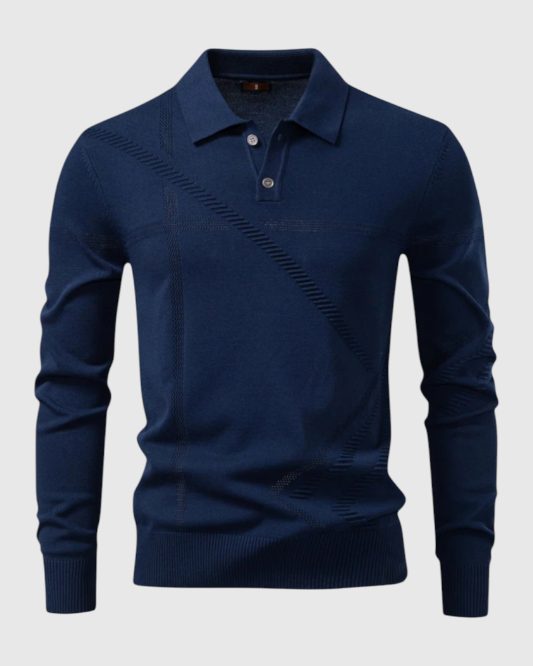 Suéter azul marino para hombre