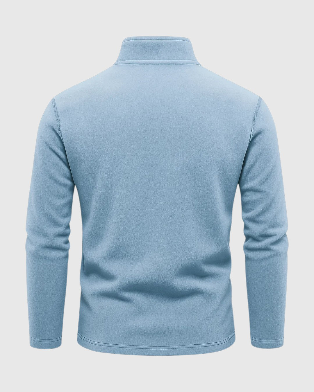 Suéter polar azul cielo cálida para hombre