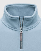 Suéter polar azul cielo cálida para hombre