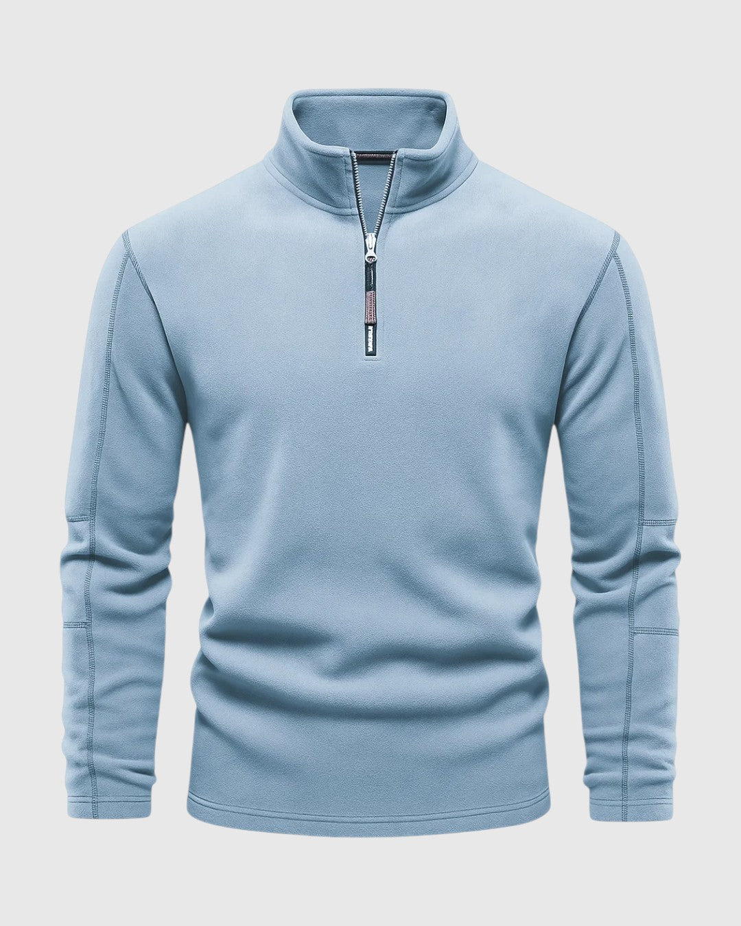 Suéter polar azul cielo cálida para hombre