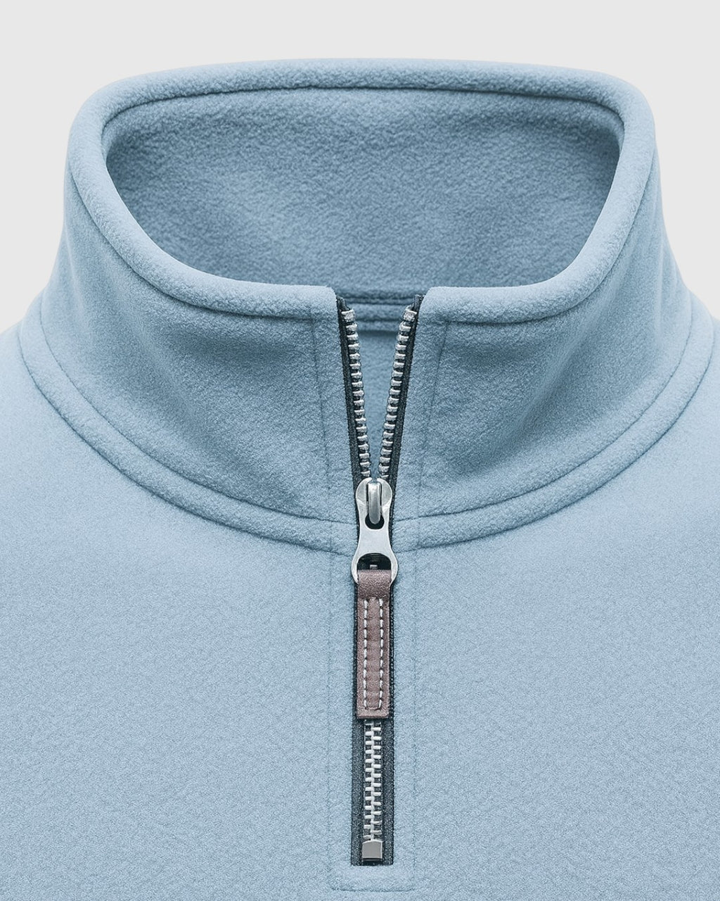 Suéter Polar Azul Cielo Cálida Para Hombre