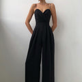 Women's Livia Strappy Wide-Leg Jumpsuit — Effortless Chic