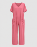 Women's Effortless Relaxed-Fit Jumpsuit
