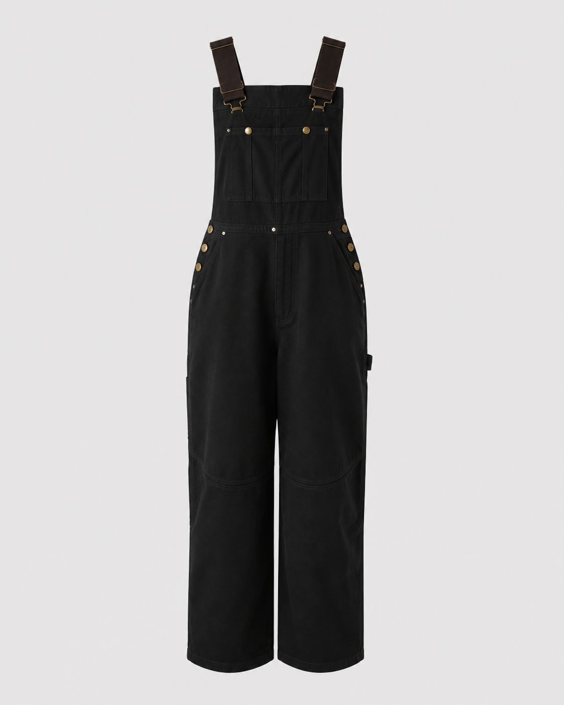 Women > Utility Bib Overalls : Women's Polyester Bib Overalls with Adjustable Straps in van DUUWE