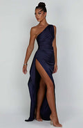 Women's Women’s Asymmetric Evening Maxi Dress — Elegant