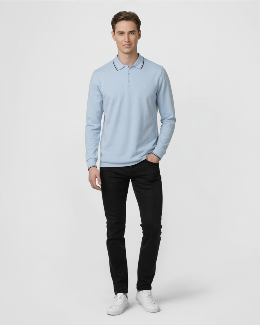 Suéter Azul Cielo Para Hombre