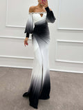 Women's Exquisite Gradient Dress