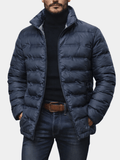 Men's Stylish padded jacket with warm insulation