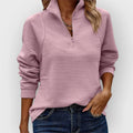 Women's Zip Sweater - Cozy Comfort with Modern Style
