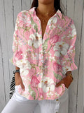 Women's Elegant Bloom Blouse
