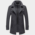 Men's Winter Coat – Sleek, Full-Length Style for a Sharp Winter Look