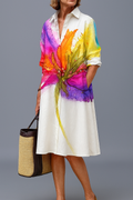 Women's Luxe Midi Dress for Effortless Comfort & Style