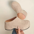 Women's Day Comfort Non-Slip Shoes comfortable your feet Suede Red
