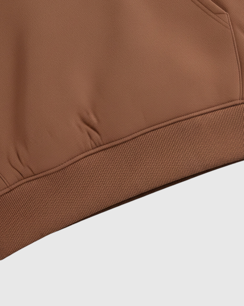 Chaqueta con Capucha y Media Cremallera de Forro Polar