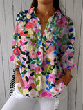 Women's Bloom Canvas Blouse