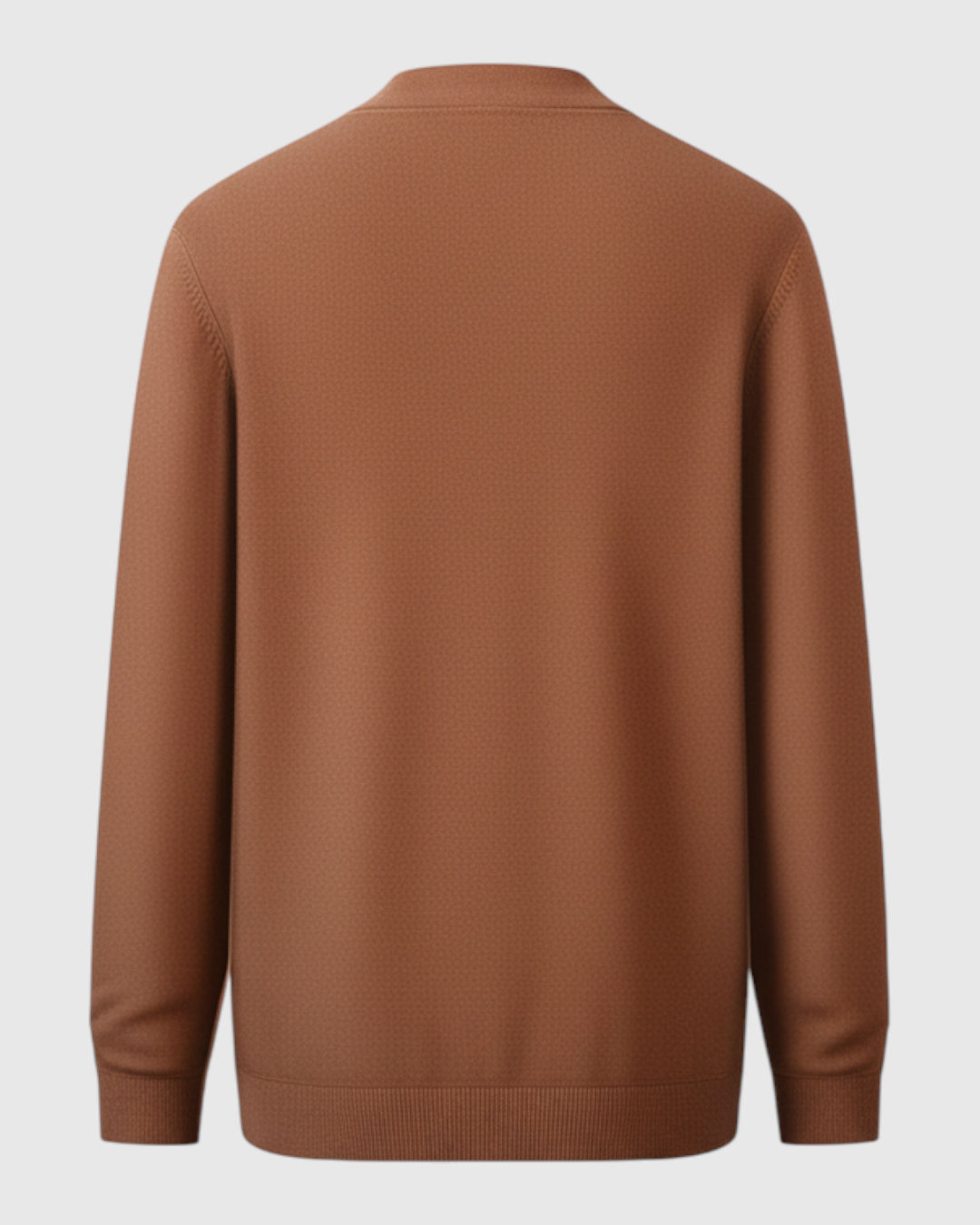 Suéter de Hombre de Mezcla de Lana de Cordero