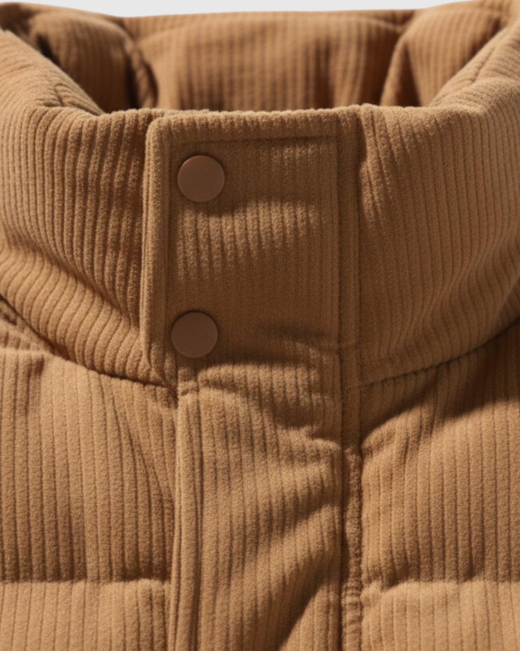 Chaqueta Acolchada de Pana para Hombre