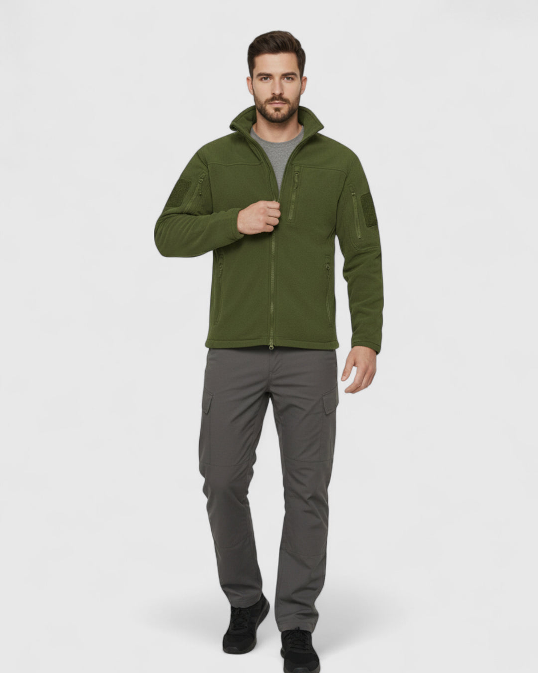 Chaqueta Táctica de Forro Polar para Hombre