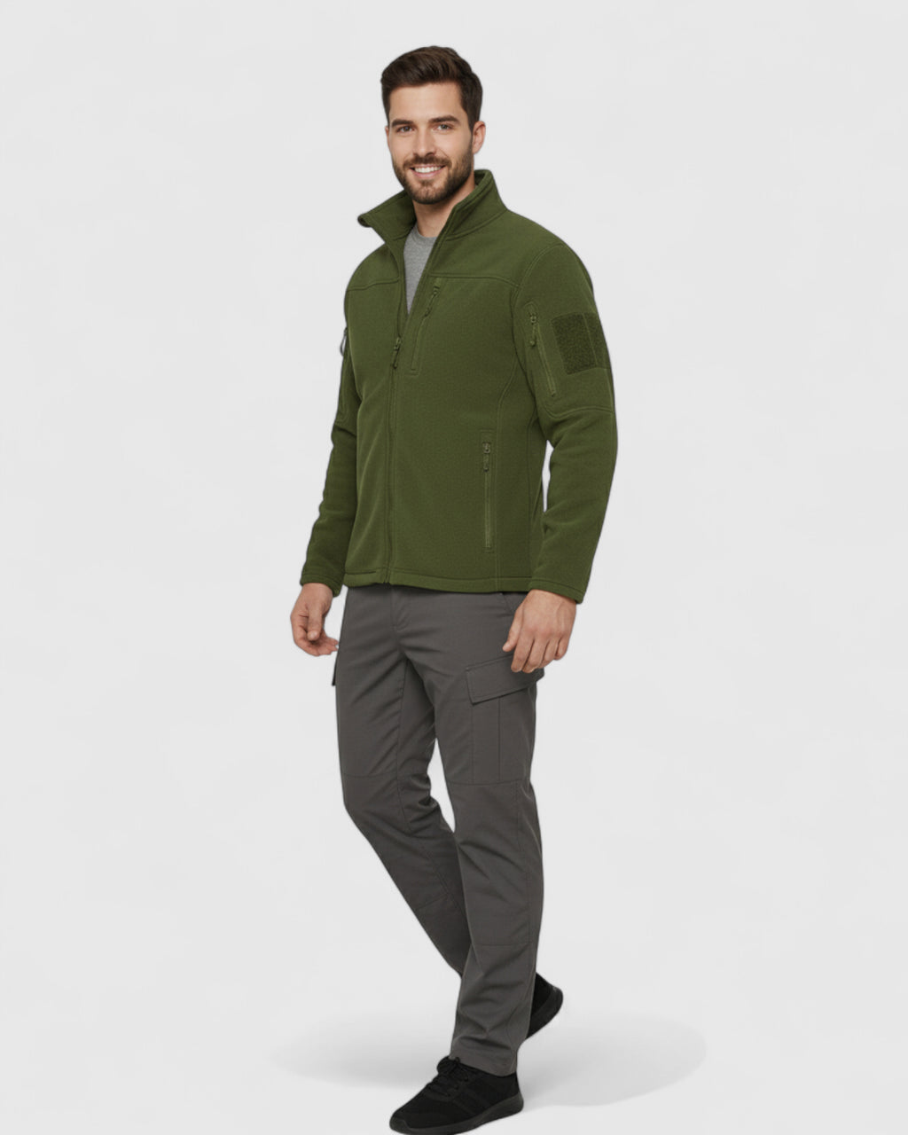 Chaqueta Táctica de Forro Polar para Hombre