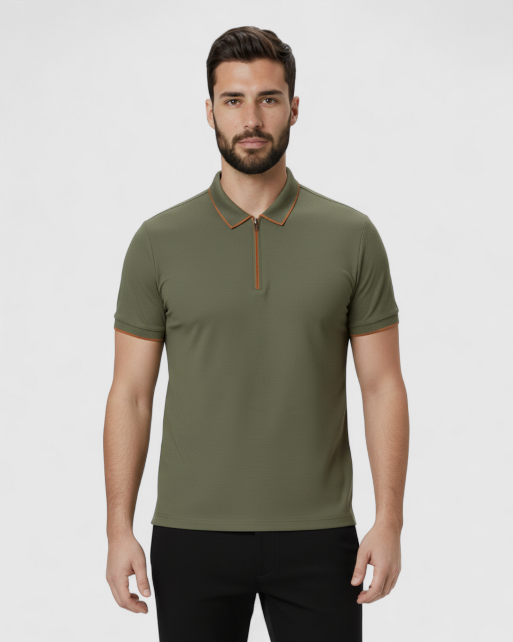 Polo con Cremallera  para Hombre