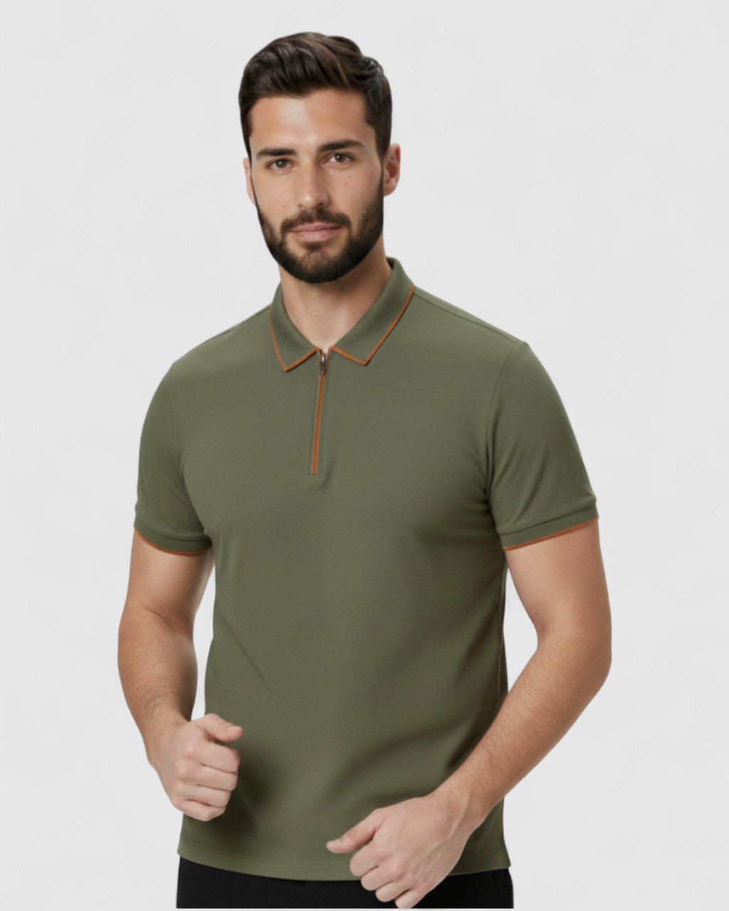 Polo con Cremallera  para Hombre