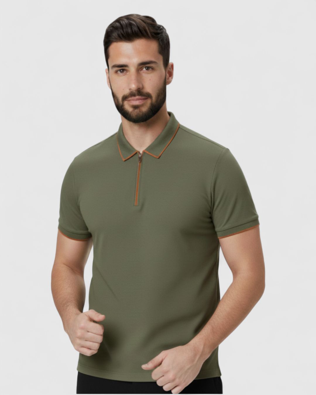 Polo con Cremallera  para Hombre