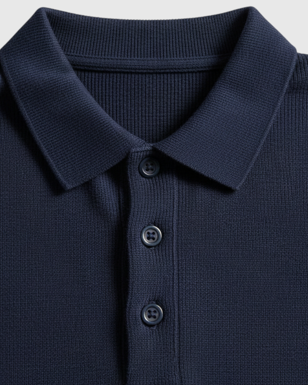 Jersey Polo de Manga Larga para Hombre