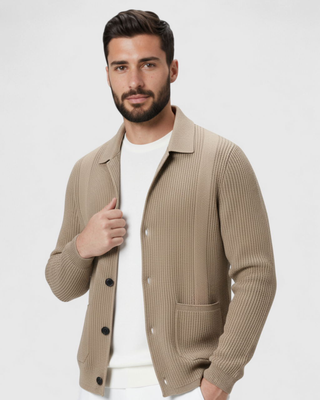 Chaqueta Cárdigan de Punto