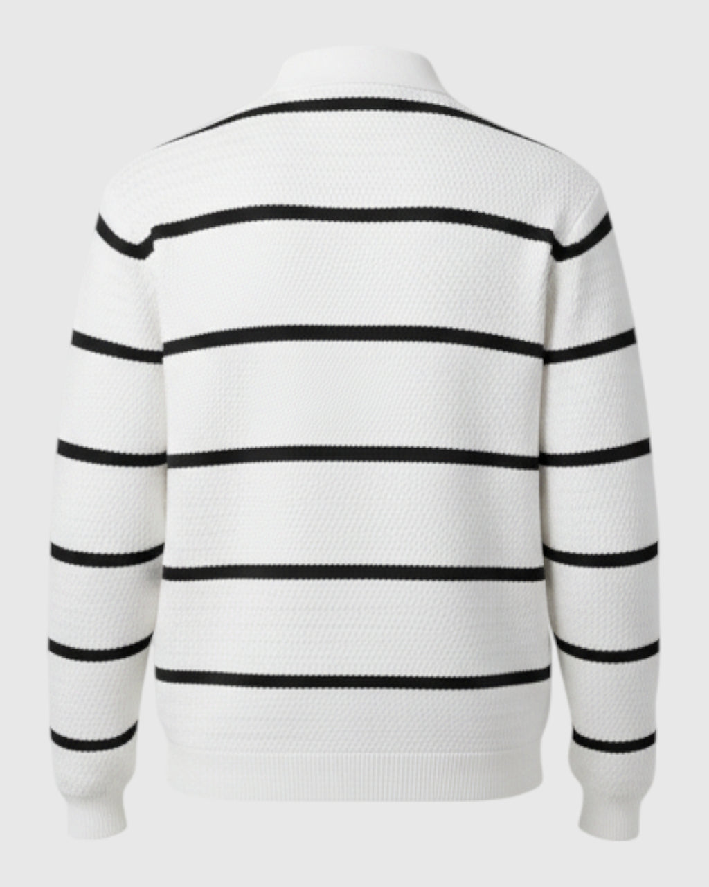 Jersey de punto a rayas para hombre