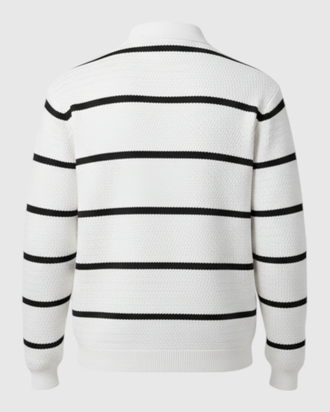 Jersey de punto a rayas para hombre