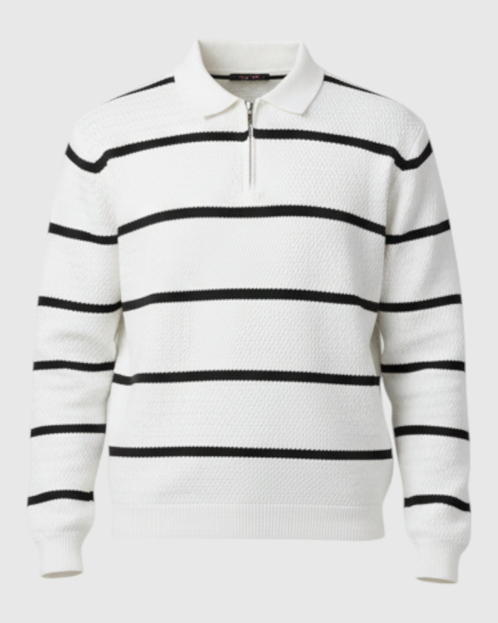 Jersey de punto a rayas para hombre