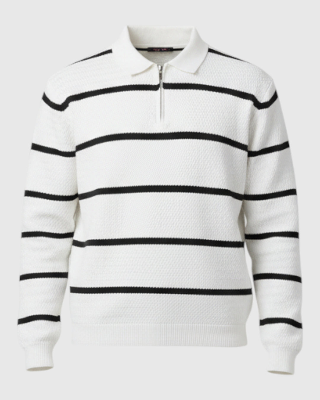 Jersey de punto a rayas para hombre