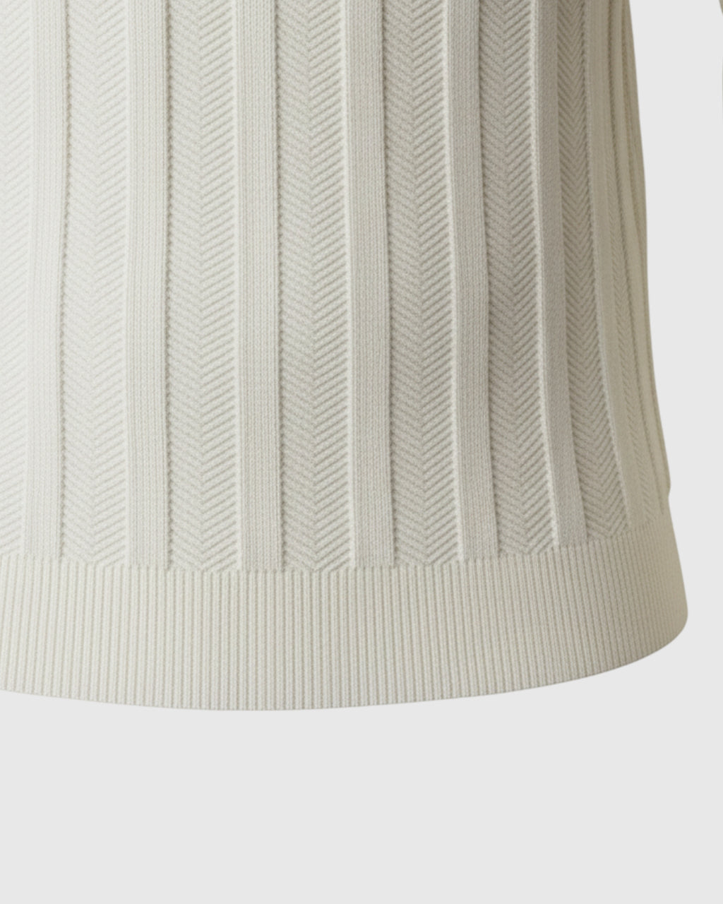 Jersey Polo de Hombre con Cremallera