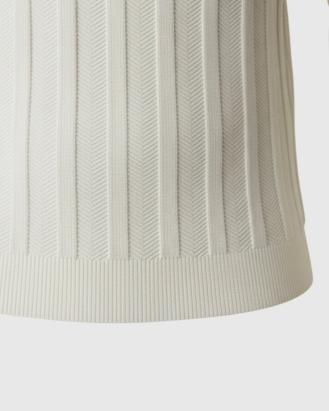 Jersey Polo de Hombre con Cremallera