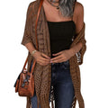 Timeless Cozy Summer Hollow-Out Tassel Outerwear