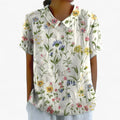 Women's Bold Graphic Print Shirt - DUUWE