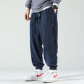 Men's Corduroy-Look Cargo Pants - Comfortable All-Day Fit for