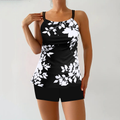 Women's Vibrant Printed Two-Piece Swimsuit Set