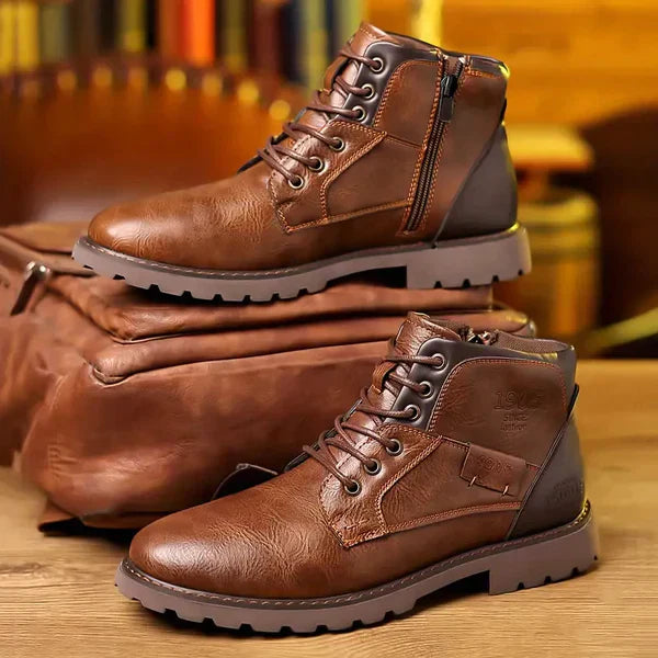 Durable Lace-Up Boots for Everyday Toughness